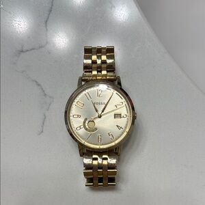 Fossil Gold Watch